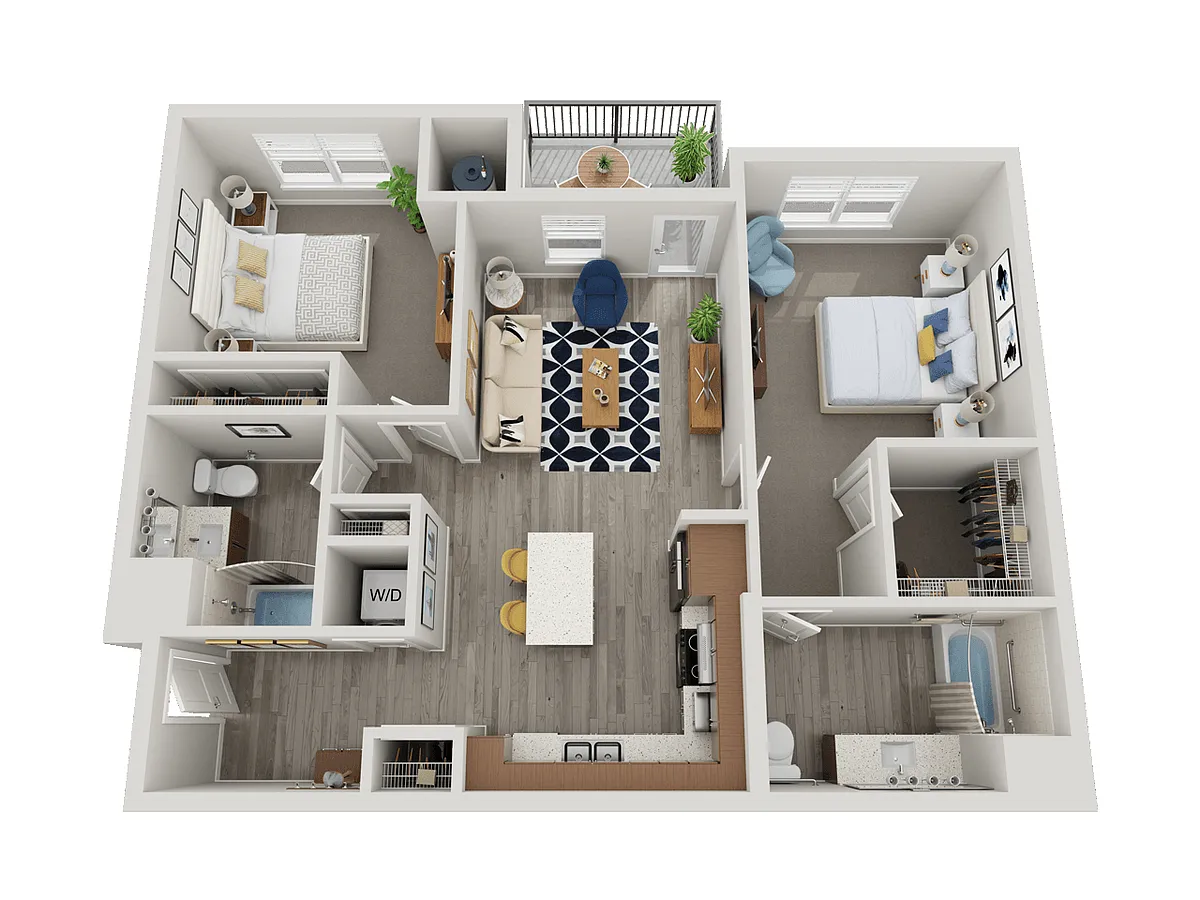 Floor plan B1
