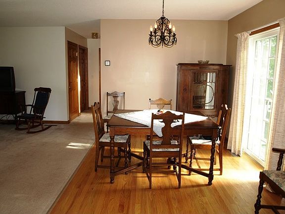 Dining-Eat In Kitchen Facing Slider to Deck