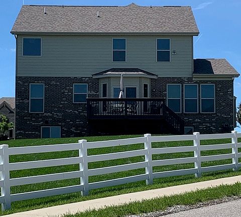 Rear View of House