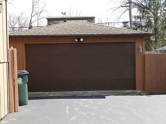 Driveway View of Garage
