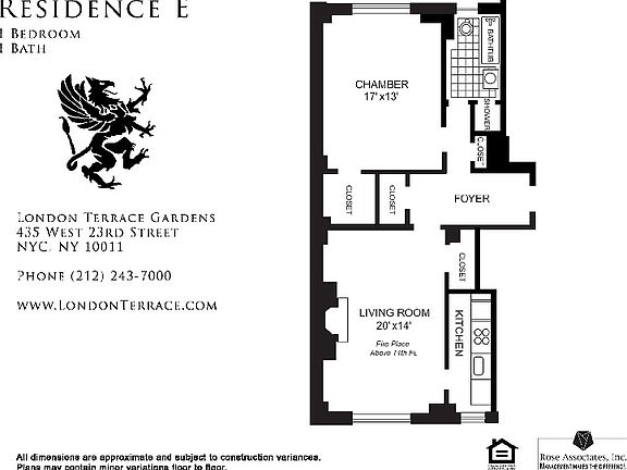 2nd image of 430 W 24th St APT 16E