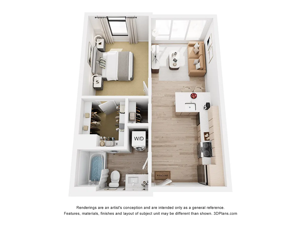 Floor plan Biddle