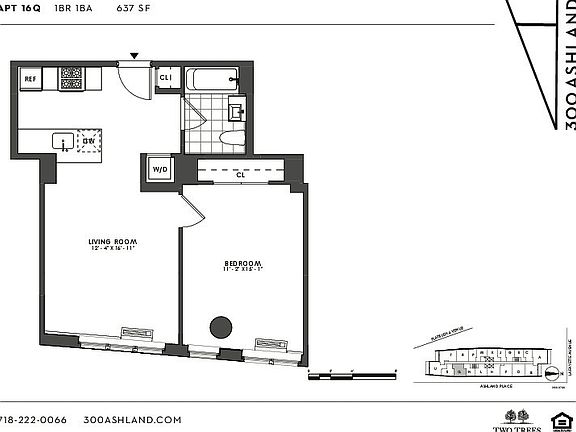 2nd image of 300 Ashland Pl #16Q