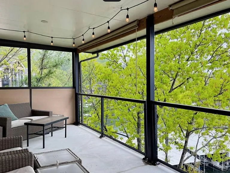 Upstairs Patio that connects to master bedroom & bedroom 2