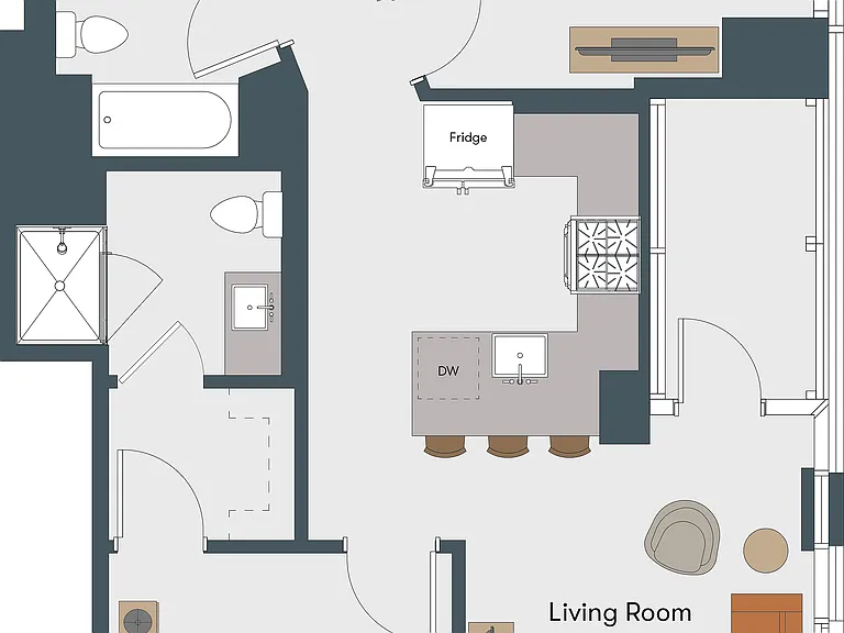 Two Bedroom Two Bedroom