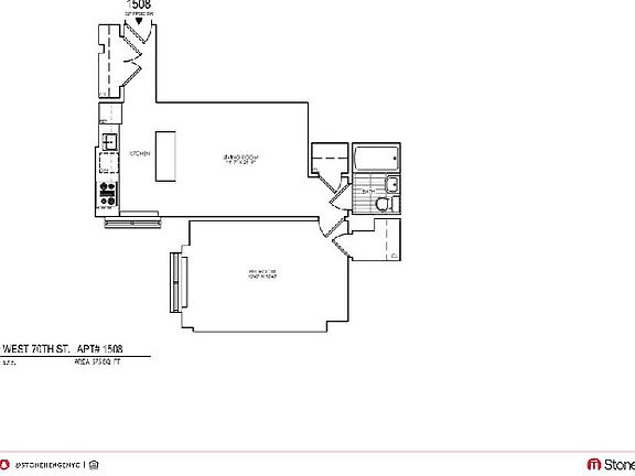 2nd image of 210 W 70th St APT 1508
