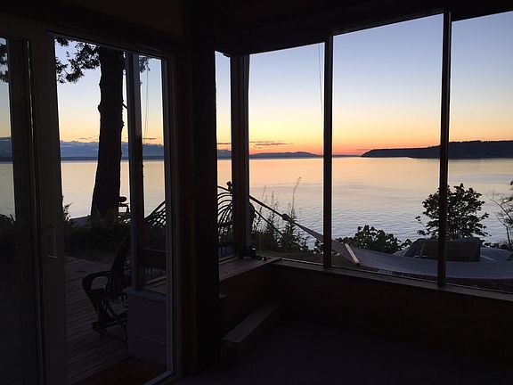 View from kitchen and dining