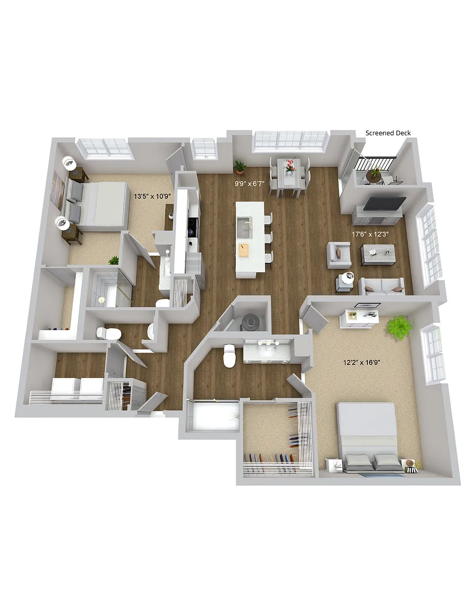 Floor plan Snead 2.2