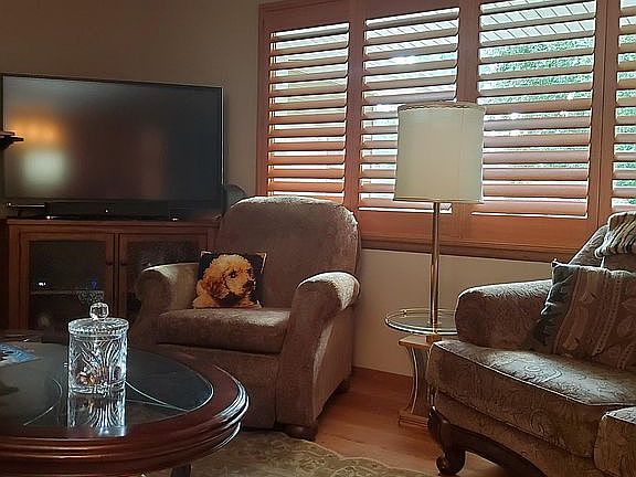 New living room shutters