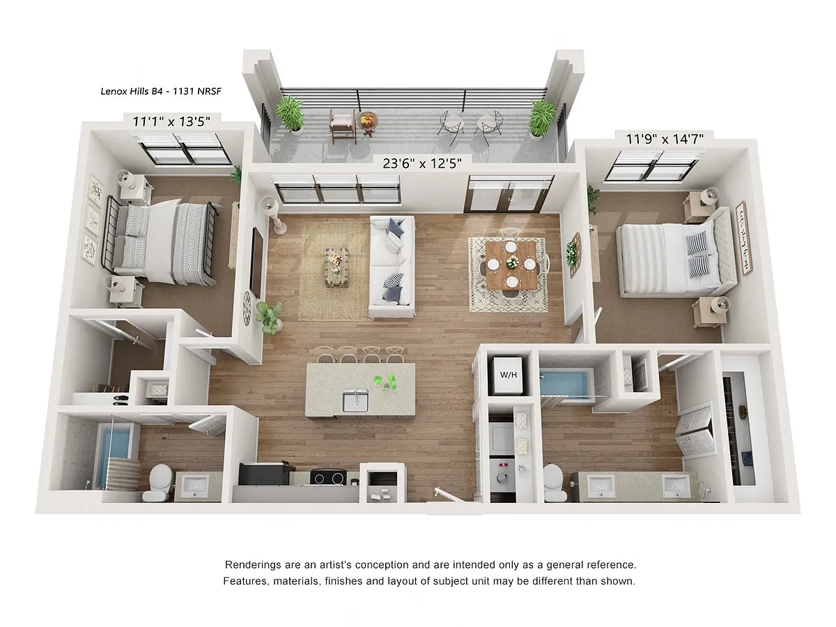 Floor plan B4