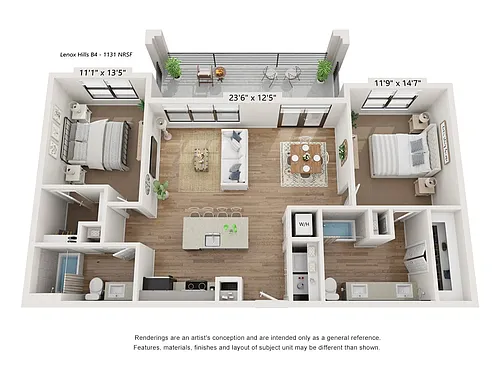 Floor plan B4
