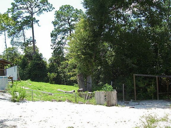 Field across back yard
