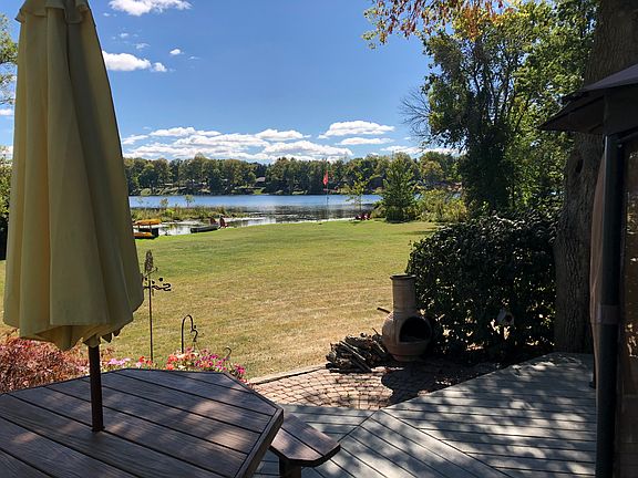 Private deck and view of the