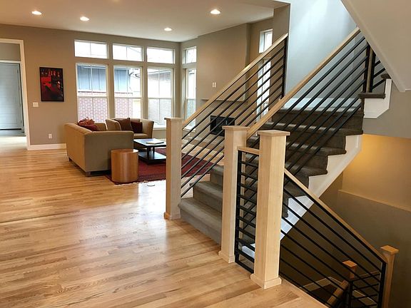 Family room and staircase
