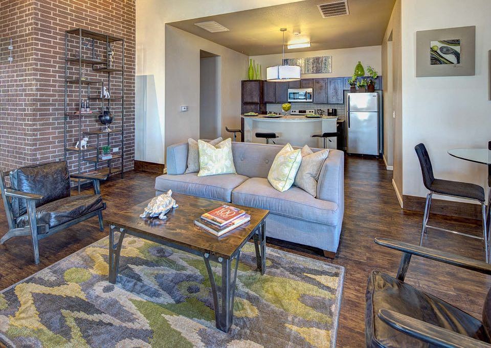 98 Apartments Living Room