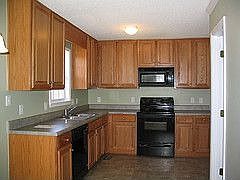 Kitchen from living room