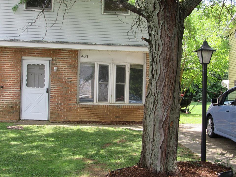 Shaded front yard. Sunny back yard. Flower beds around tree and walkway for your own favorite flowers.