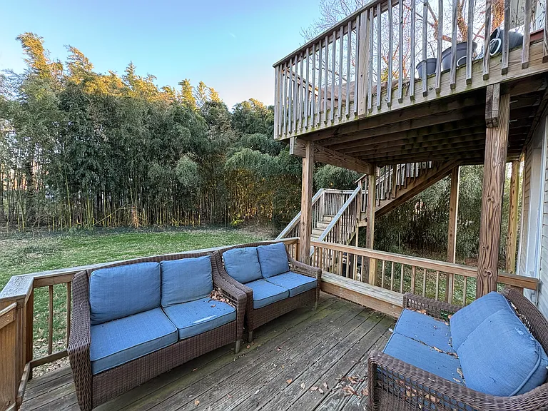 Back deck