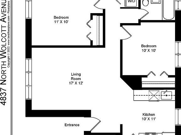 5th image of 4837 N Wolcott Ave APT 3B