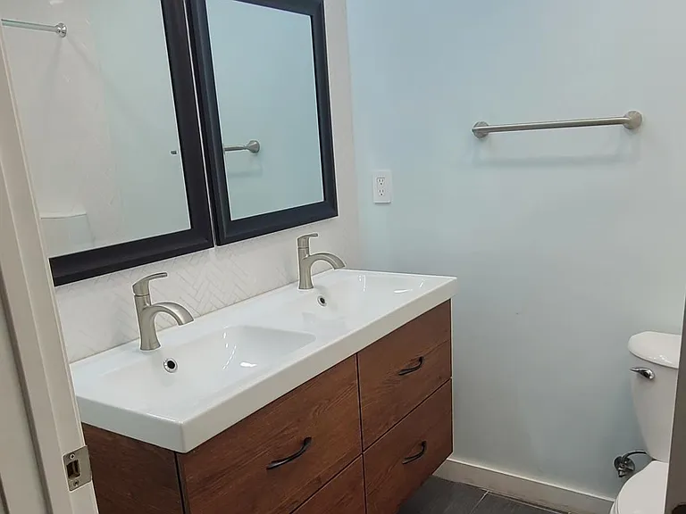 2nd Bathroom with dual vanity