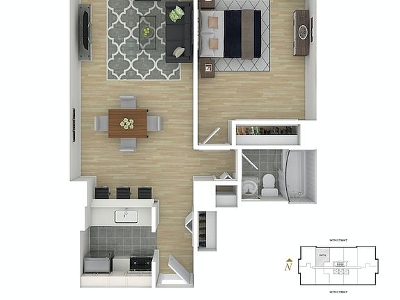 3rd image of 225 E 95th St #B25e