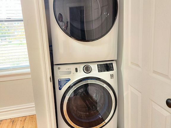 Brand new in-unit laundry