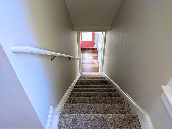 Stairway and entrance