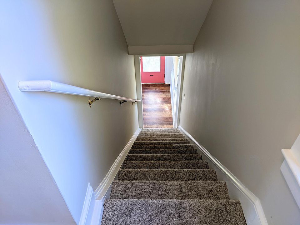Stairway and entrance