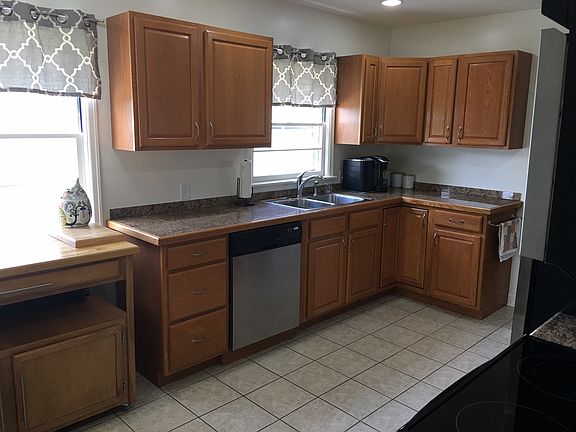 Granite tile counter