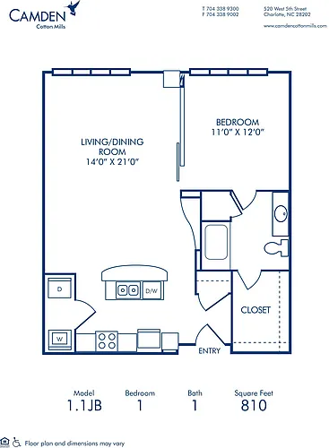 Floor plan 1.1JB