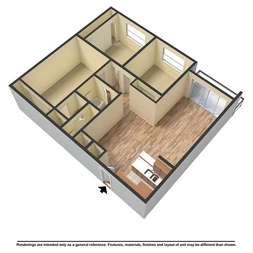 Floor plan 3X2WR