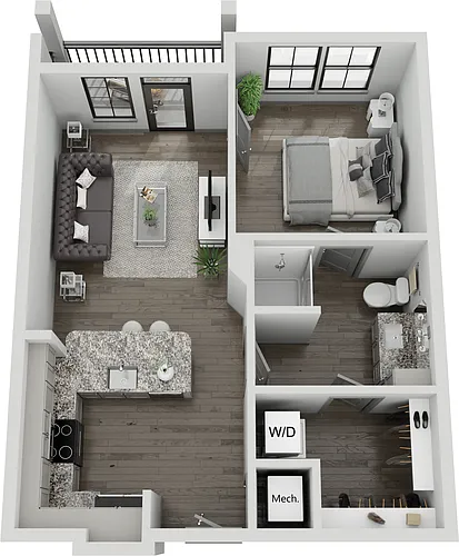 Floor plan A1P