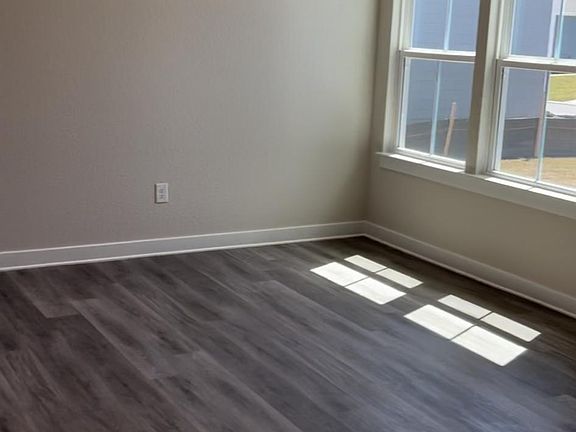 Dining area next to living area