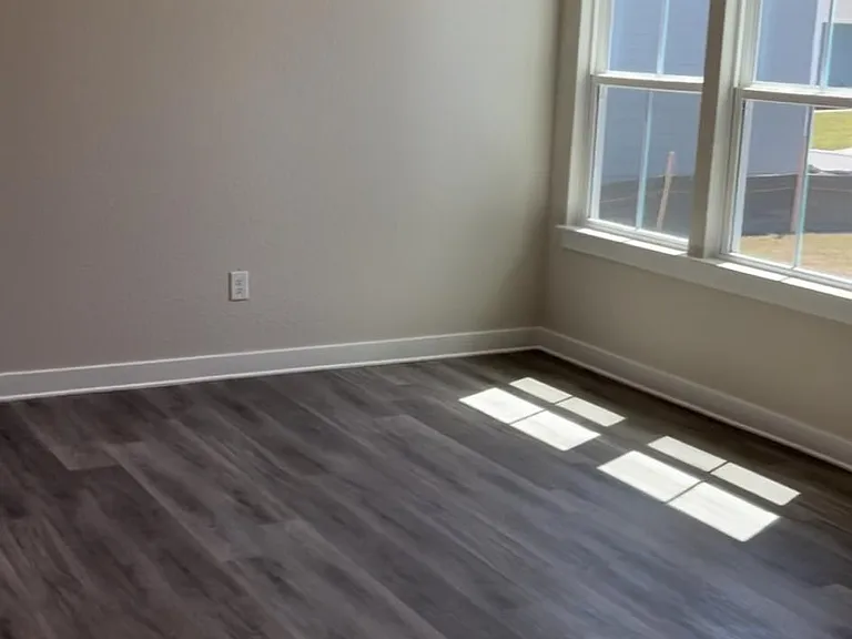 Dining area next to living area