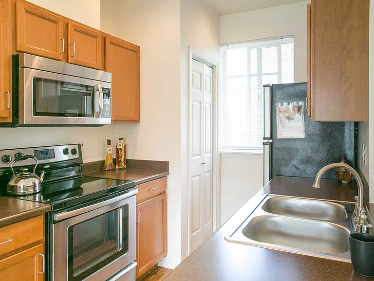 Kitchen with Maple Cabinetry