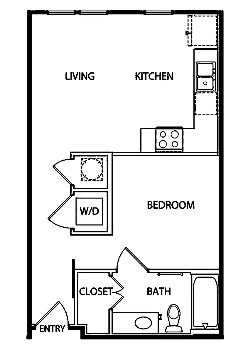 Floor plan A1 - Affordable