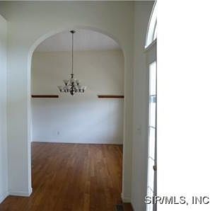 View from Foyer to Dining Rm