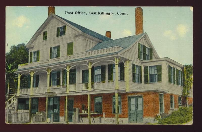 historical house- East Killingly post office- 1912