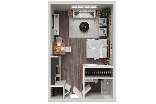 Floor plan 108th - The Madison