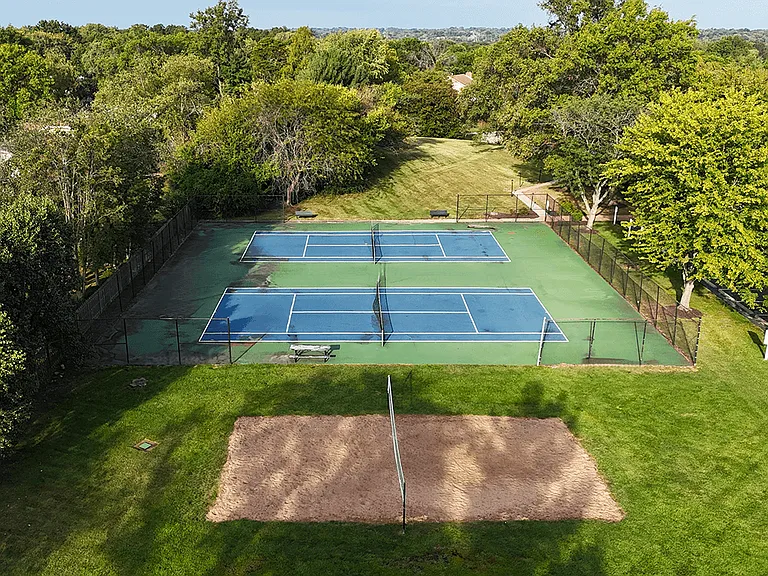 Private Tennis and Volleyball Courts