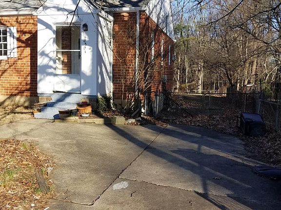 Front driveway from Malone St.