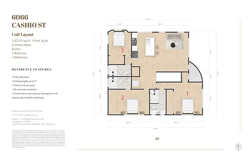 Floor plan 6066 3B3B