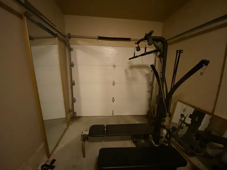 gym in garage