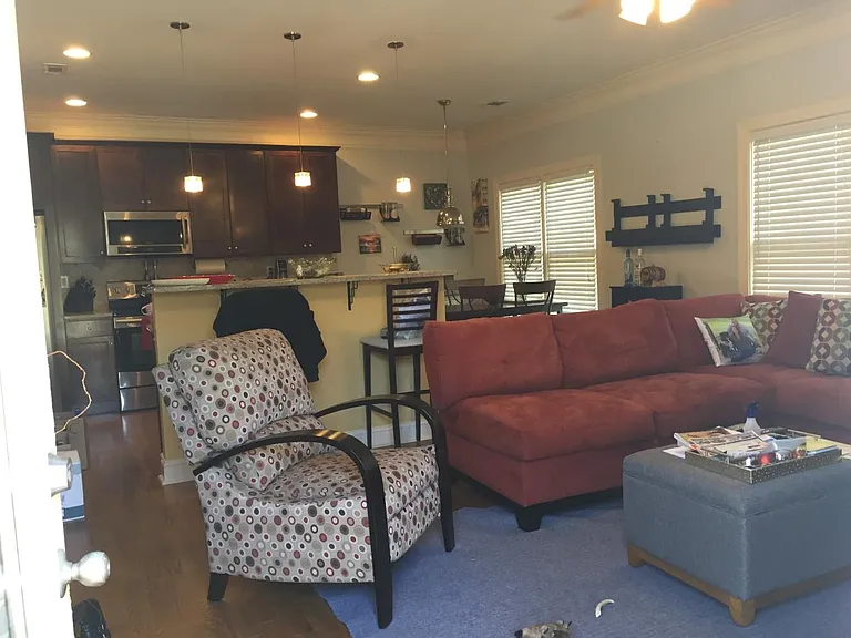 Open Floor Plan - Kitchen into Living Room
