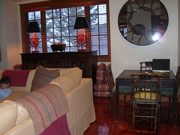 Living and game area