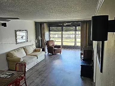 Drawing room with enclosed balcony
