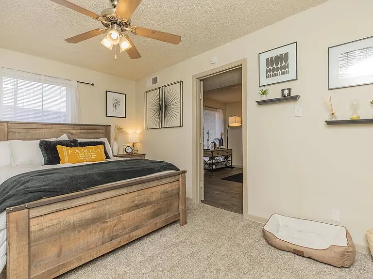 Experience the comfort and style of The Riley. This beautifully designed bedroom offers modern elegance and cozy amenities, perfect for your retreat. Don't miss the chance to make The Riley your new homeschedule a tour today!
