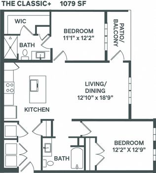 06-106 (Classic+ 1,079 Sqft)
