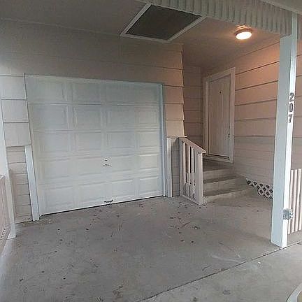Single Car Garage, Porch
