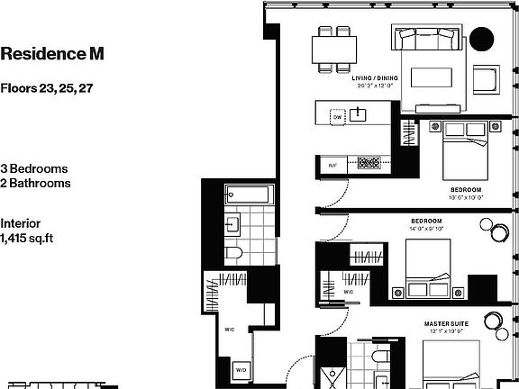 2nd image of 685 1st Ave APT 27M